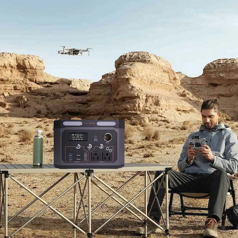 Stay Charged Anywhere with a 500W Portable Solar Power Station for Outdoor Adventures