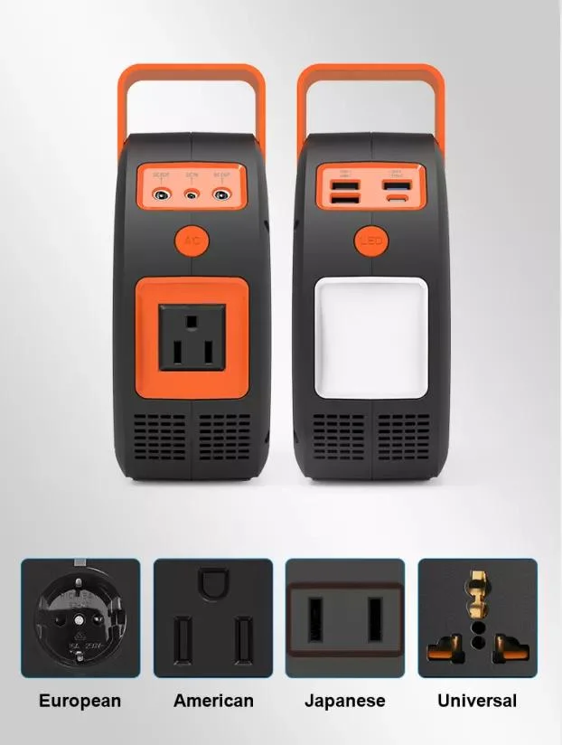 Emergency Power Backup Portable Power Station 100W Power Bank Energy Storage System for Outdoor