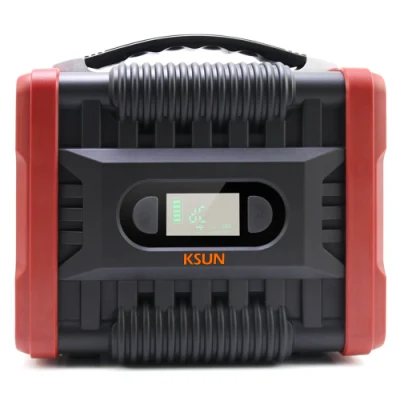 KST202 222Wh Tragbares Kraftwerk 110V/220V 200W mit Taschenlampe für den Notfall, eingebauter 60000mAh Lithium-Akku für Outdoor-Reisen, Jagd, Camping