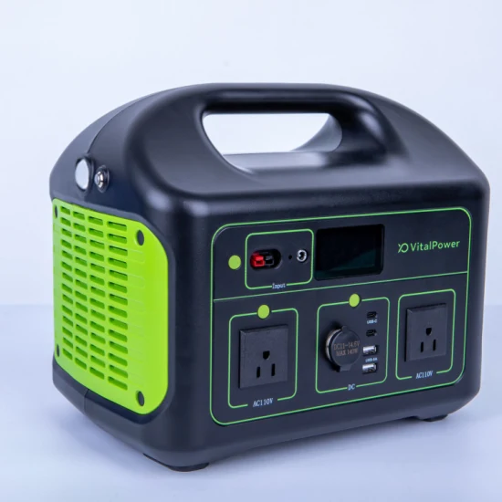 Solargenerator 500W 1000W Outdoor Power Bank Tragbares Solarkraftwerk LiFePO4 Tragbares Kraftwerk